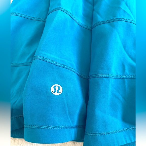 💙LULULEMON💙Pace Rival Skirt in Teal Blue. Size 10 regular. Like new condition. - Picture 6 of 12